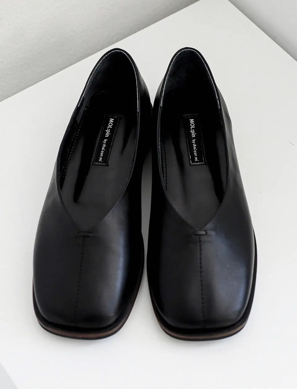 QS flat shoes_black
