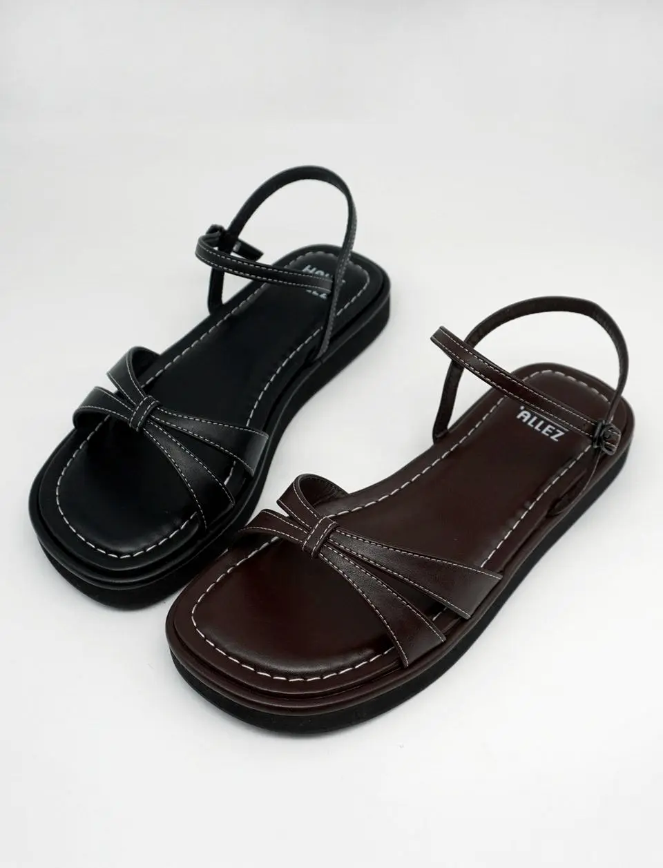 Stitch Strap Sandals (HA2531)