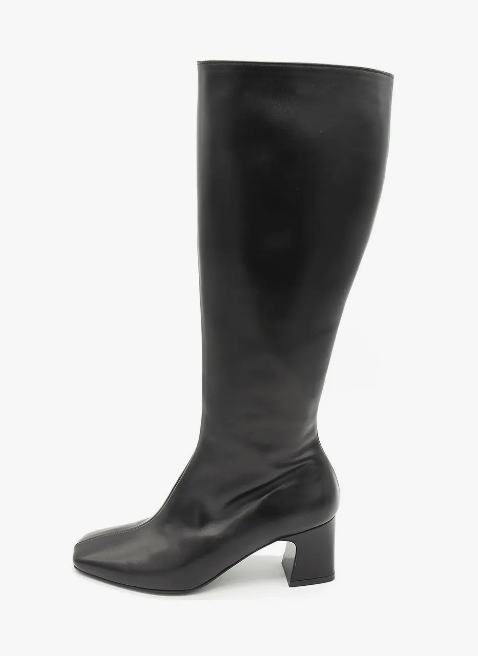 N-263 Long Boots - Black