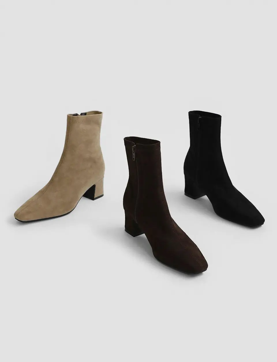 Audeline Socks Ankle Boots (5cm)