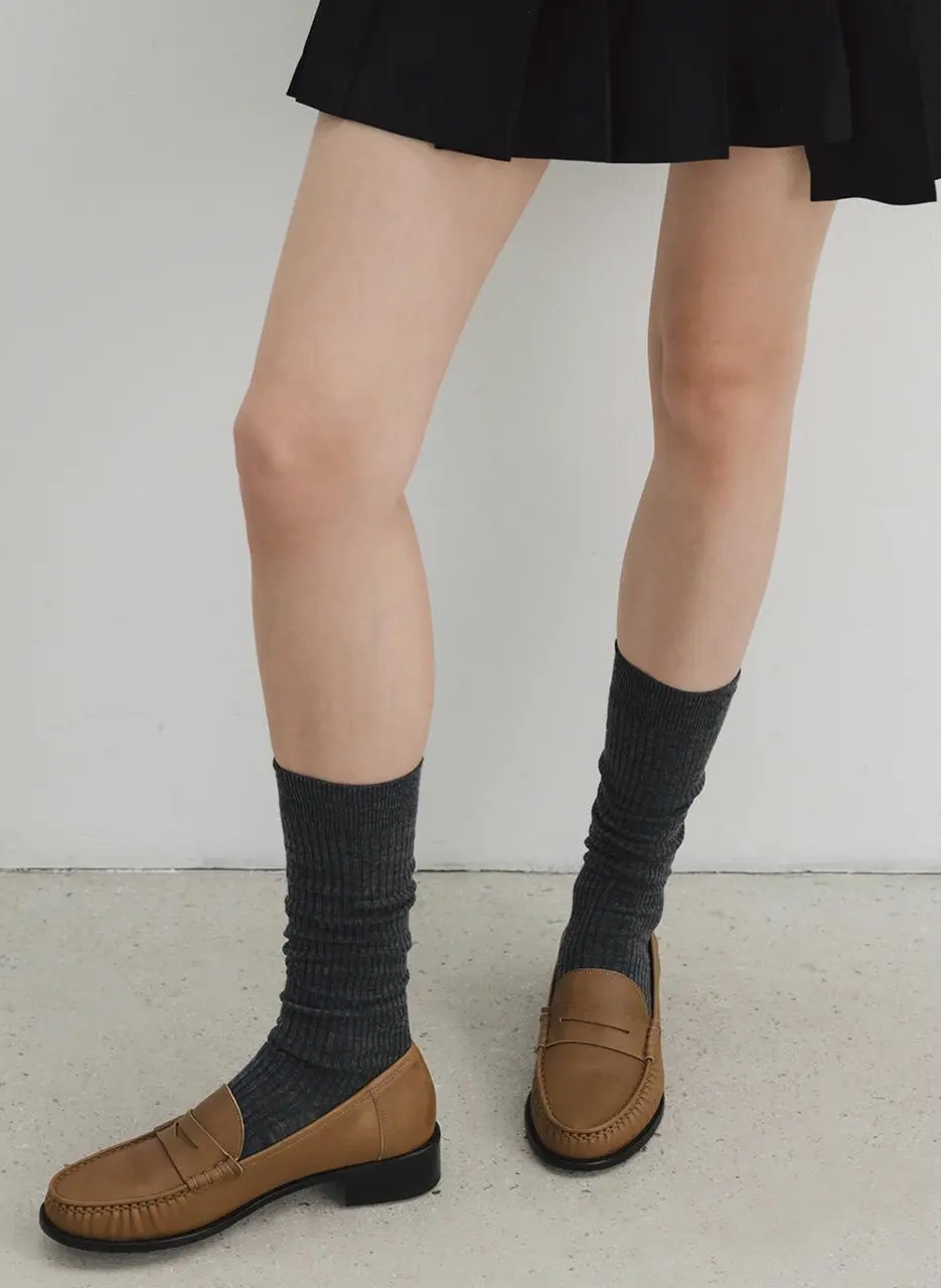 Vintage Leather Penny Loafer (720)