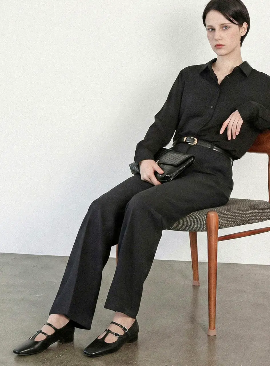 2022 Elin T Double Strap 2cm Ballet