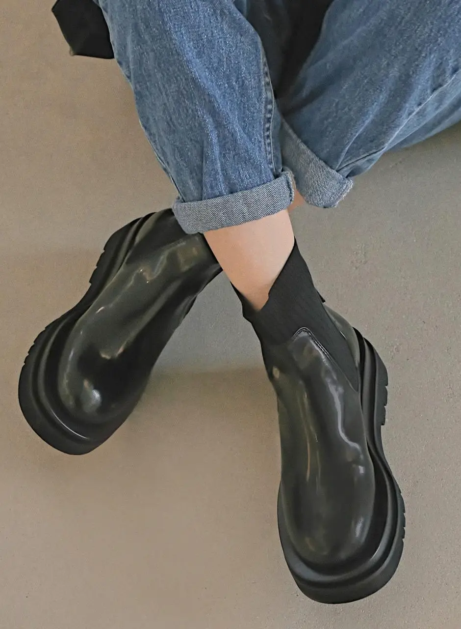 1545 Martin Chelsea Boots - Dark Green