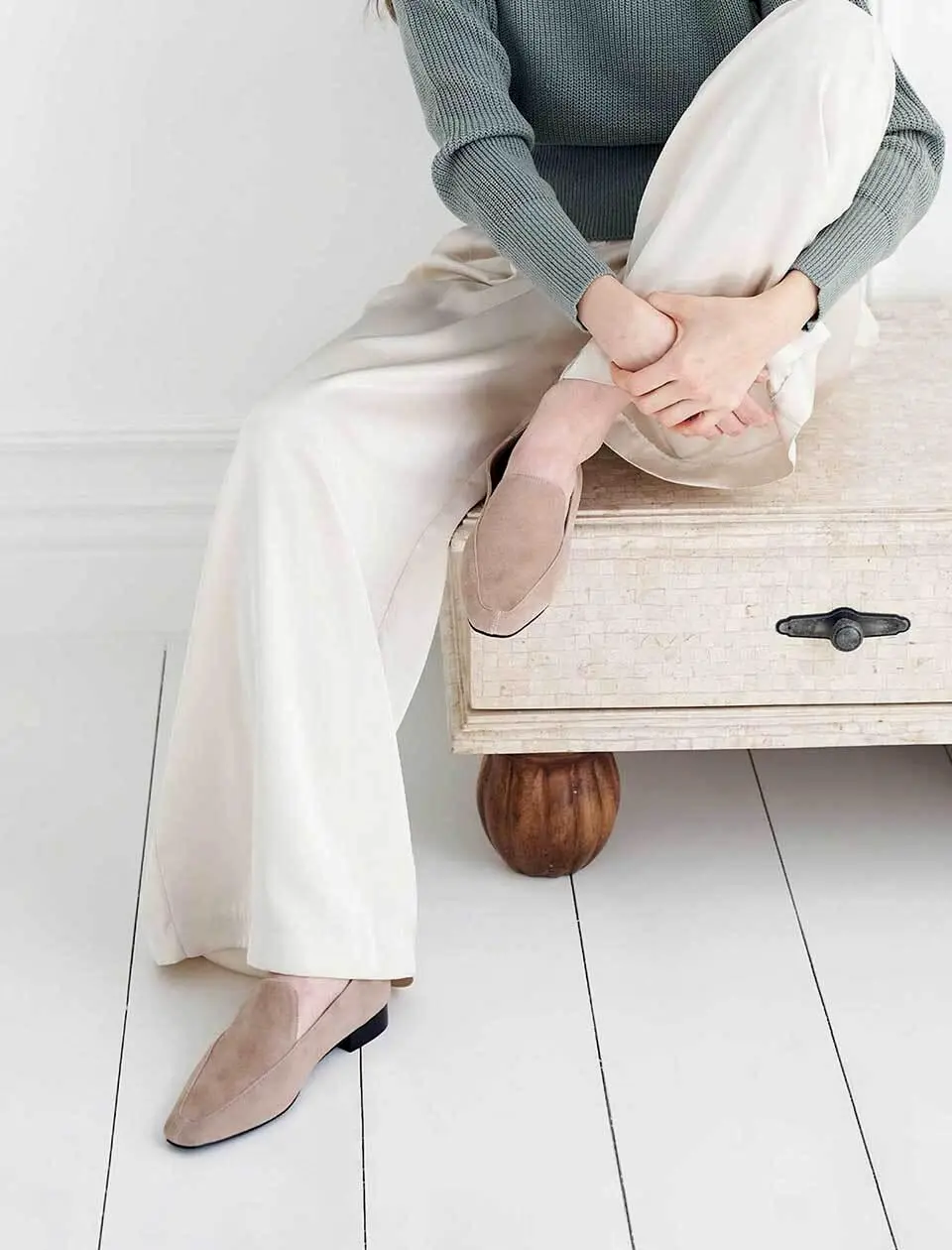 Lambskin Basic Driving Loafers (SLLF240201)