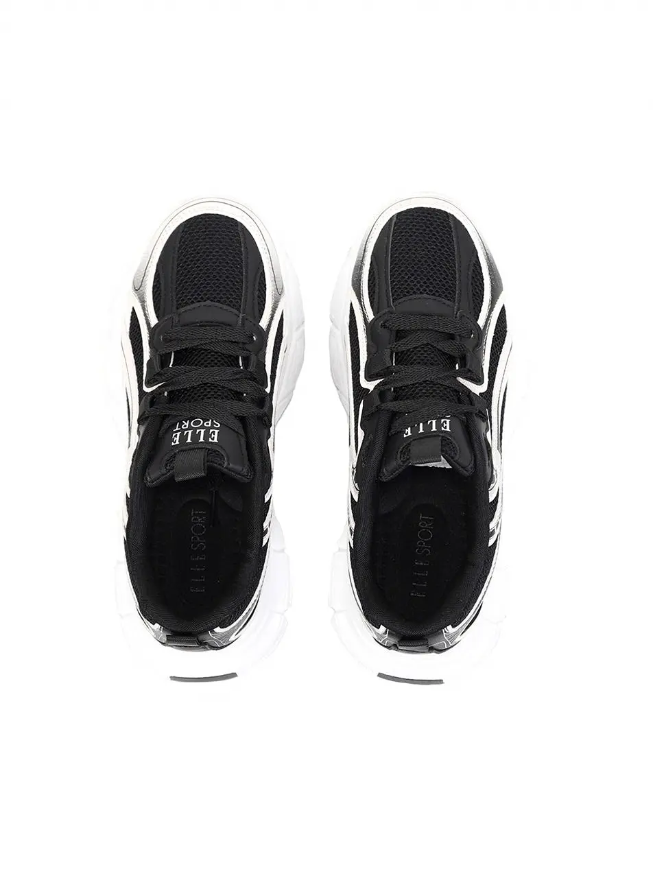 Elle Sports Club AVA Sneakers [Black White] (EL5S248BWH)