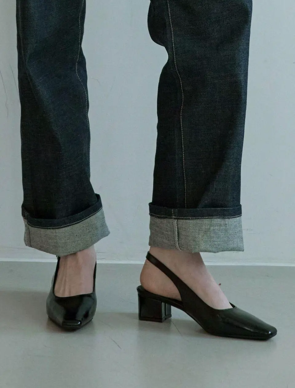 Rossan Minimal Slingback 4cm Pumps (WS9009)