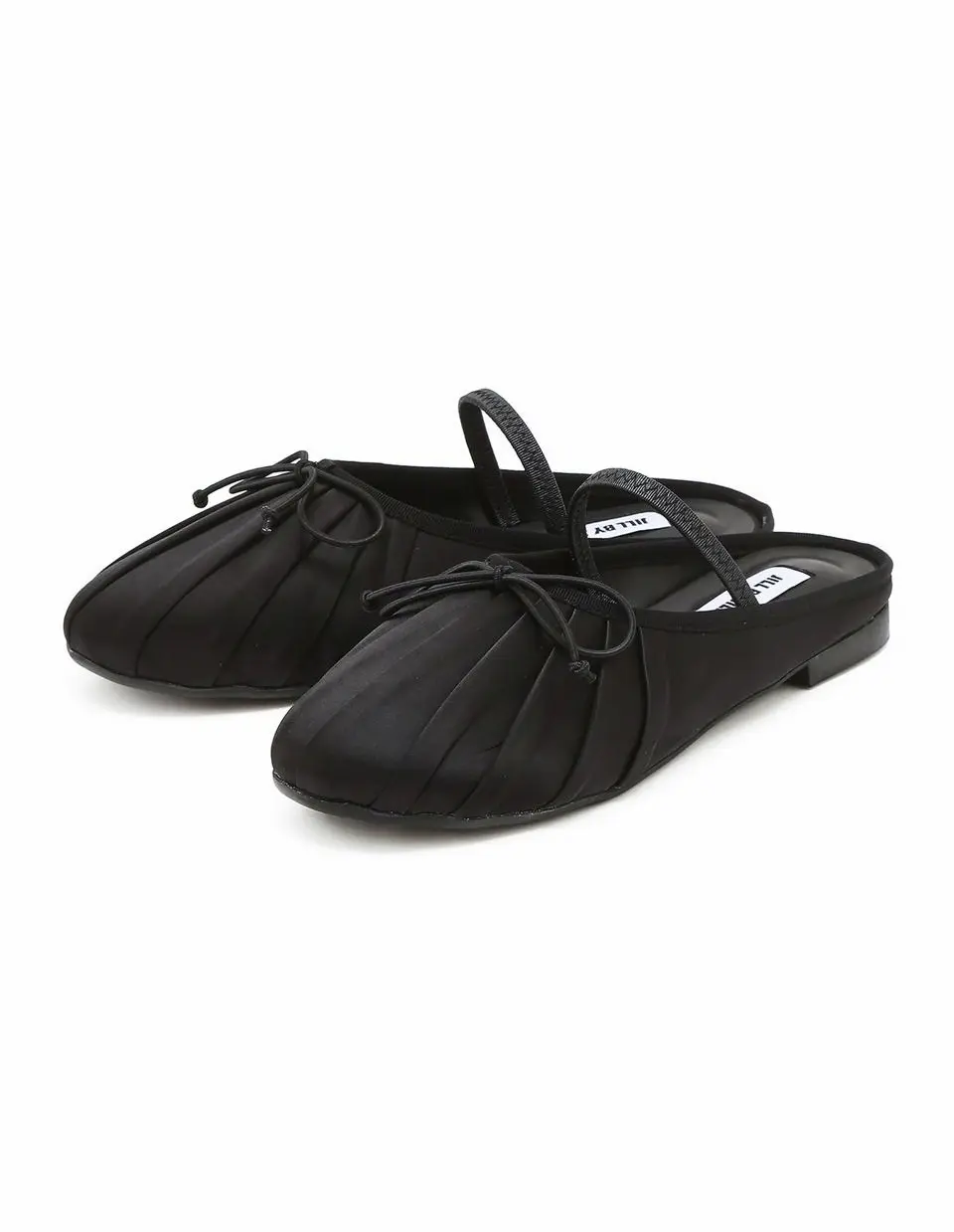 Moana Ribbon Shirring Mules (JLSO6E405BK)