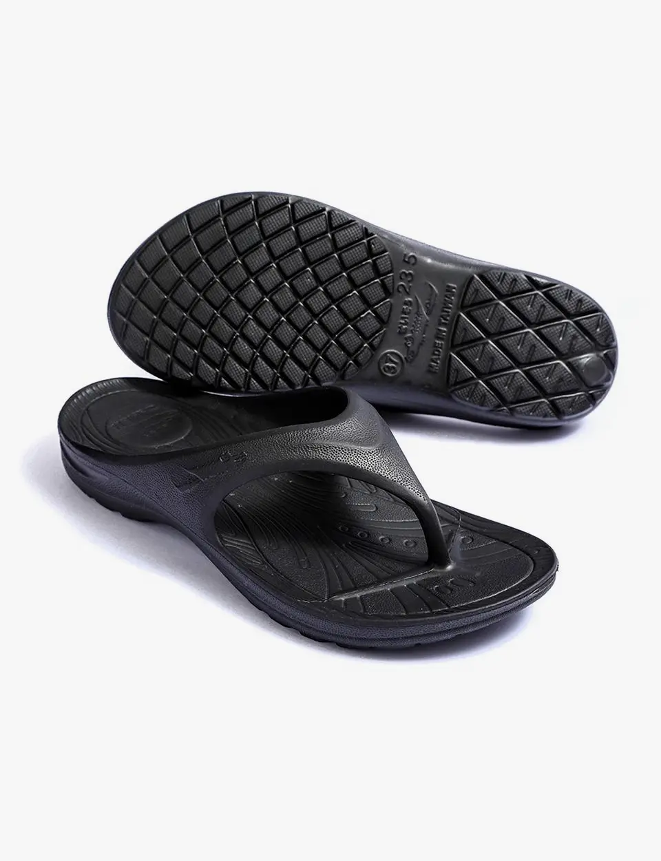 SUPER Y MARATHON SLIPPER SLIDES [BLACK] (BN68)