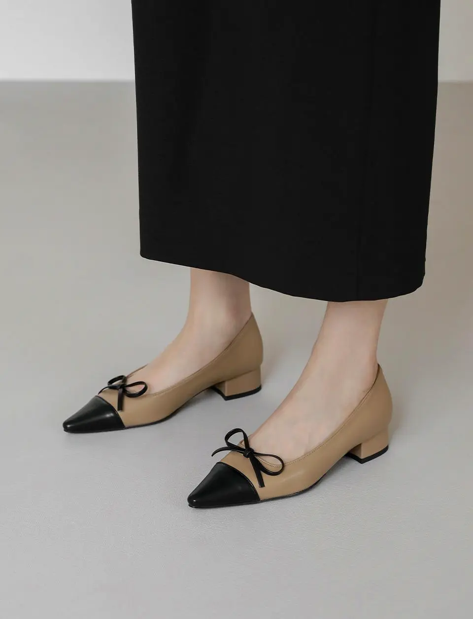 Cetyline Ribbon Flat Shoes (3cm)