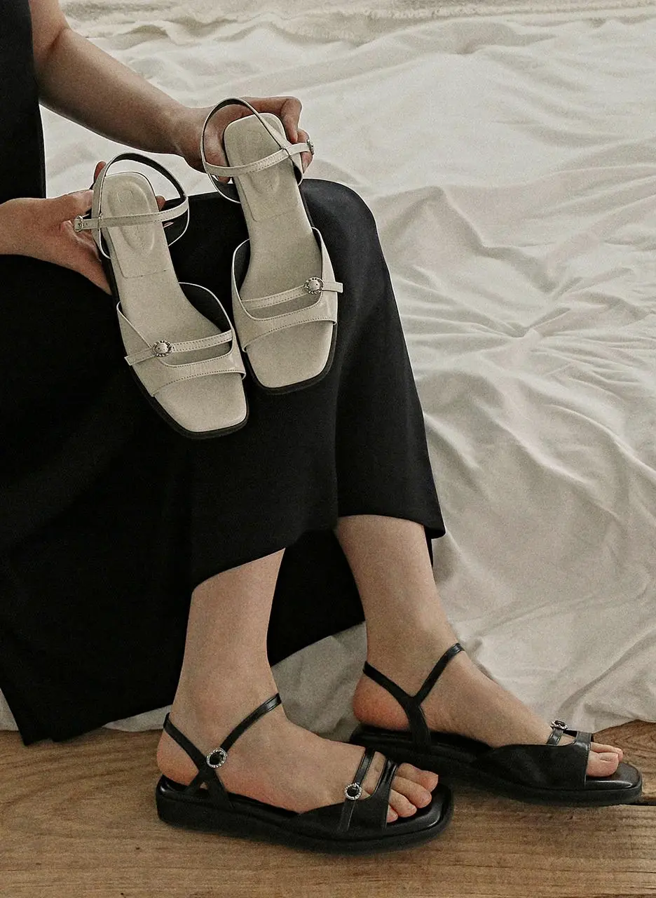 1934 Mua Strap Platform 2cm Sandals