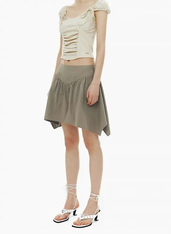 2 Way String Flip Flop Heel_White