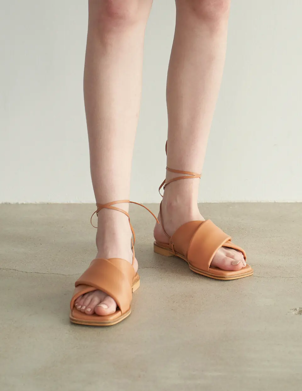 Elpis Sandals - Peach