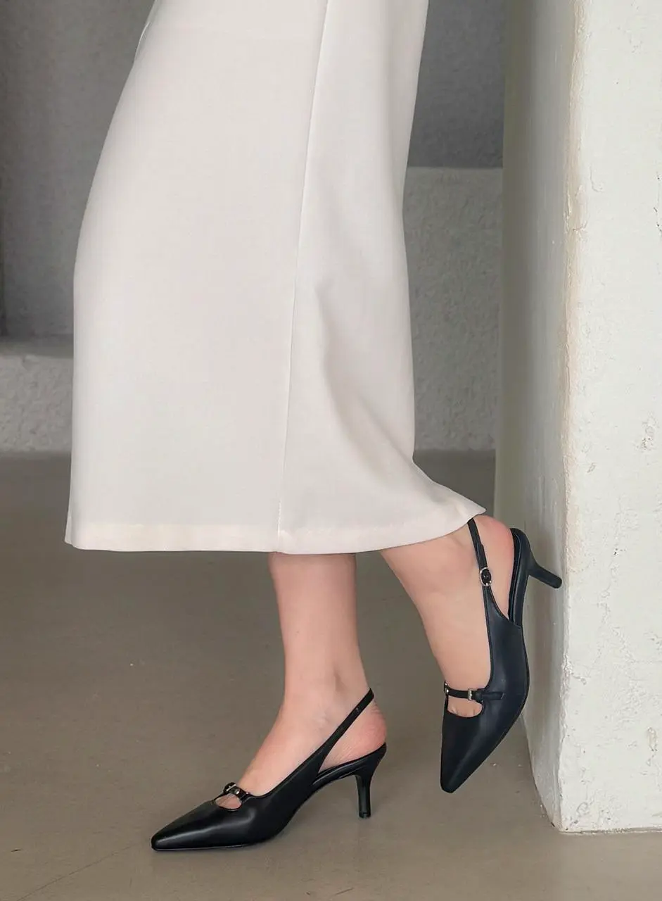 Point Sling Back Eina 6cm Pumps (Vi21271)