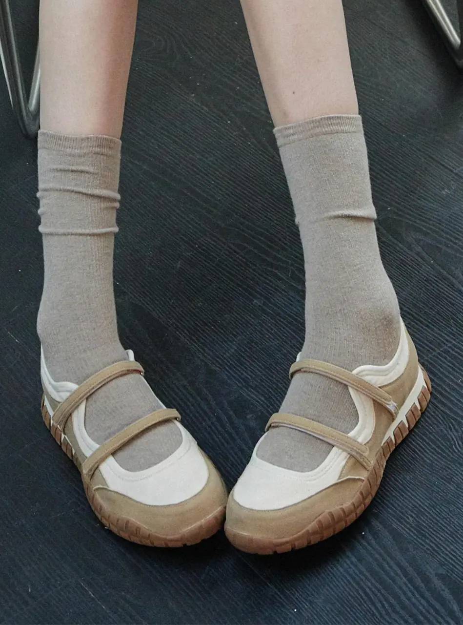 Double Strap Mary Jane Sneakers (ljh7125)