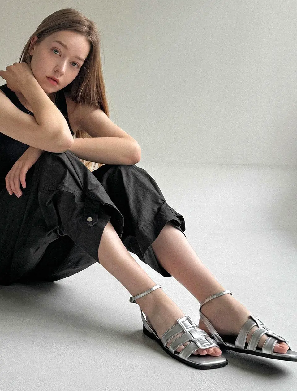 Juvie Weaving Fisherman Strap Sandals (1.5cm) (APF592)