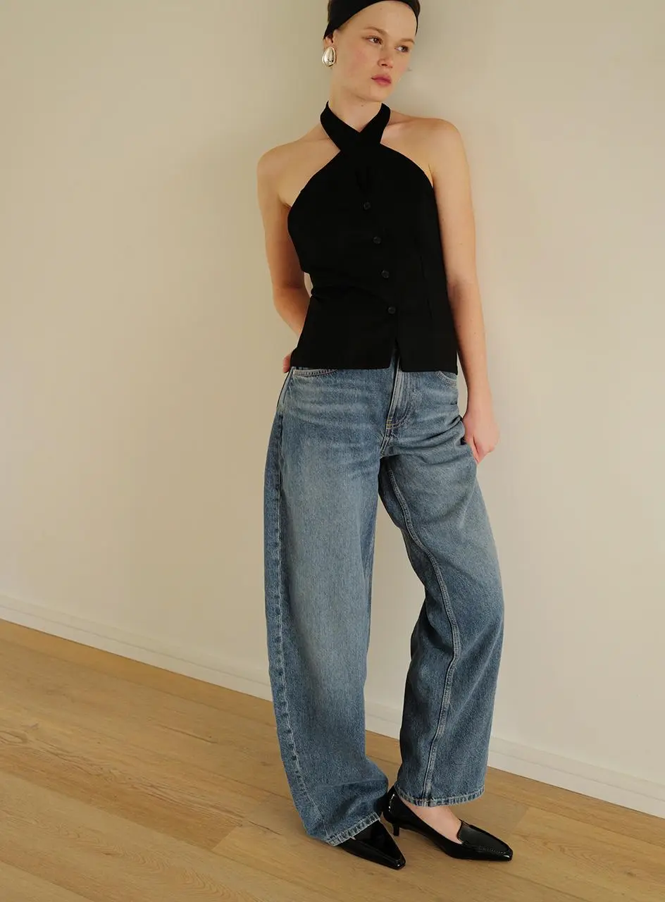 Fade Classic Loafer Heel 4.5cm Pumps