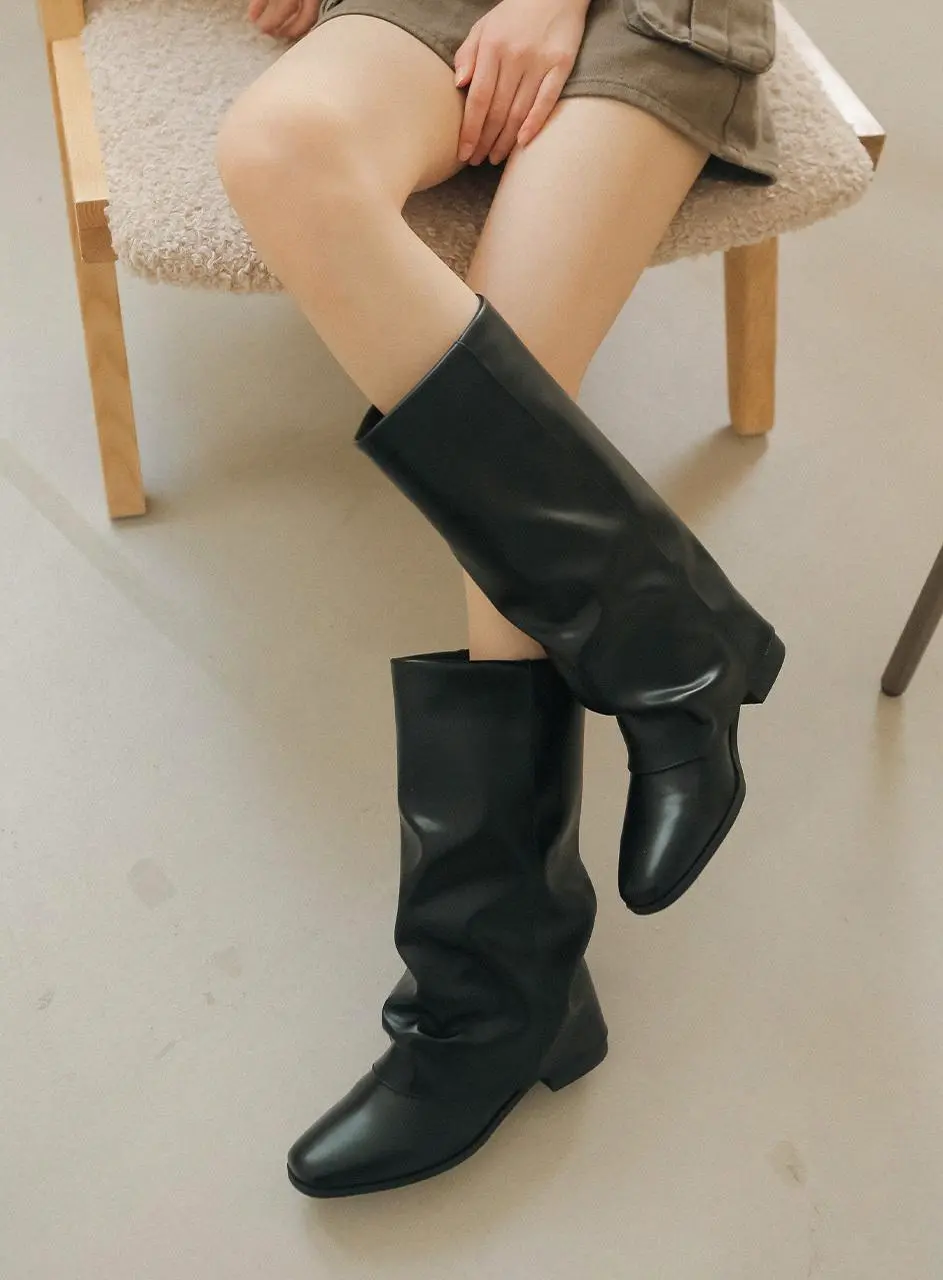 ljh7086 Leg warmer long boots _ 2colors