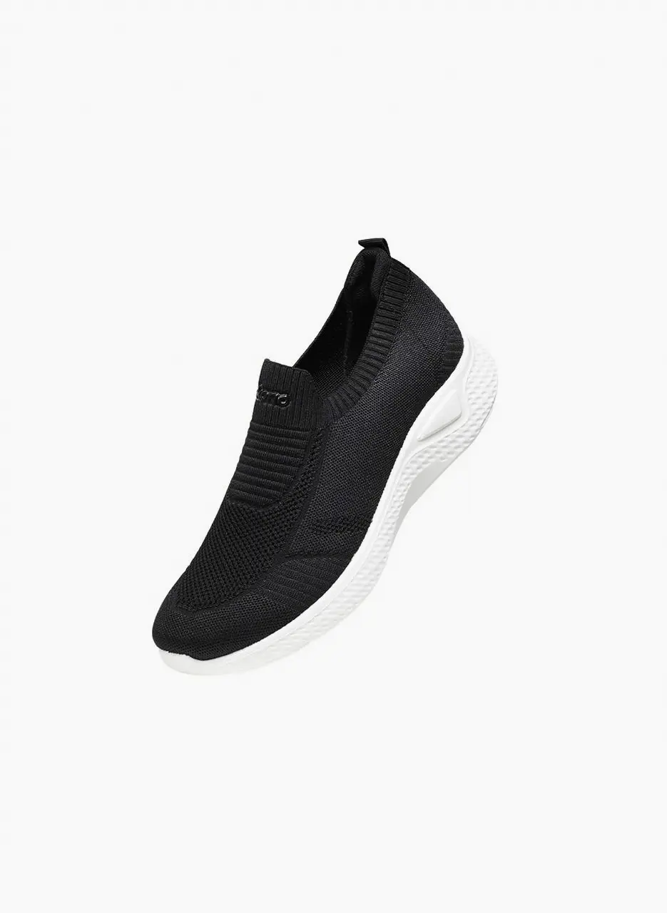 Skoono S-Walk Running Shoes [Black White] (SK5S005BWH)