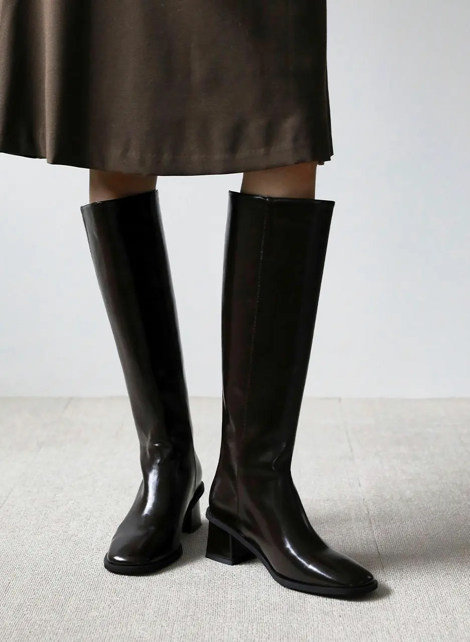 Boter Square Long Boots (3/5cm)
