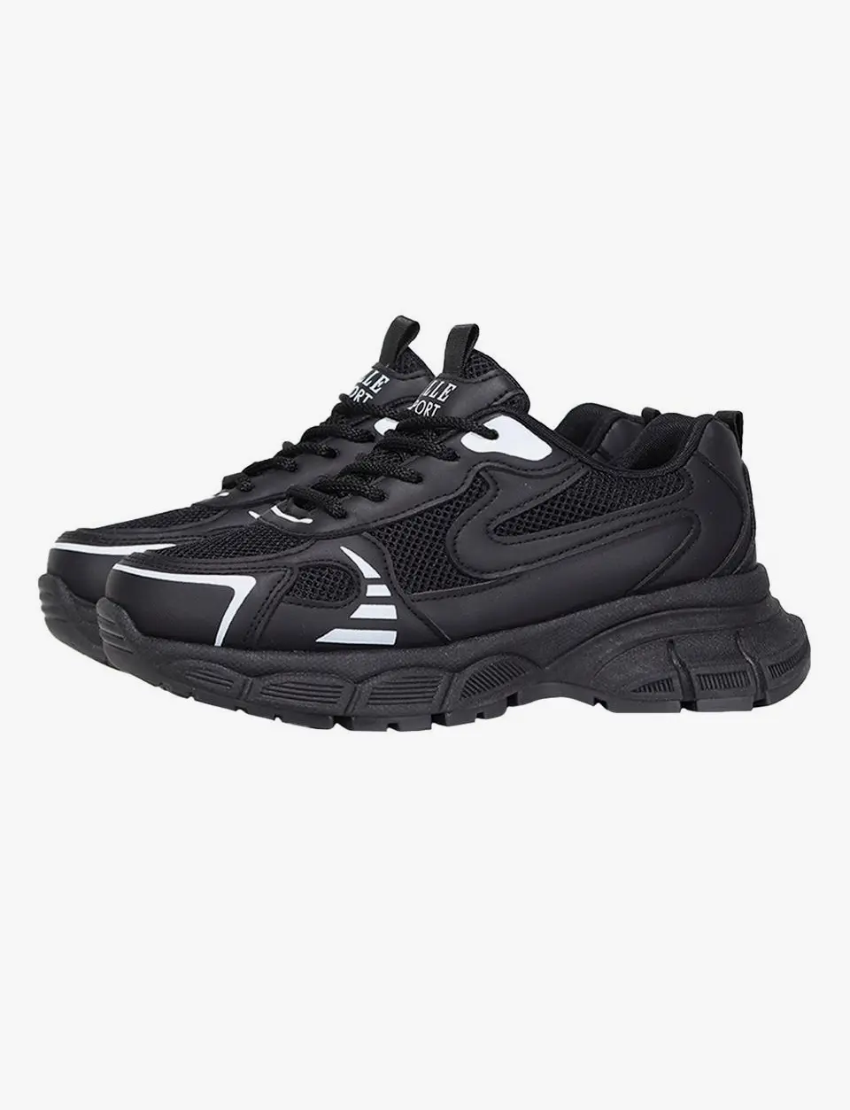 Elle Sports Club777 Sneakers [Black] (EL5S247BLK)