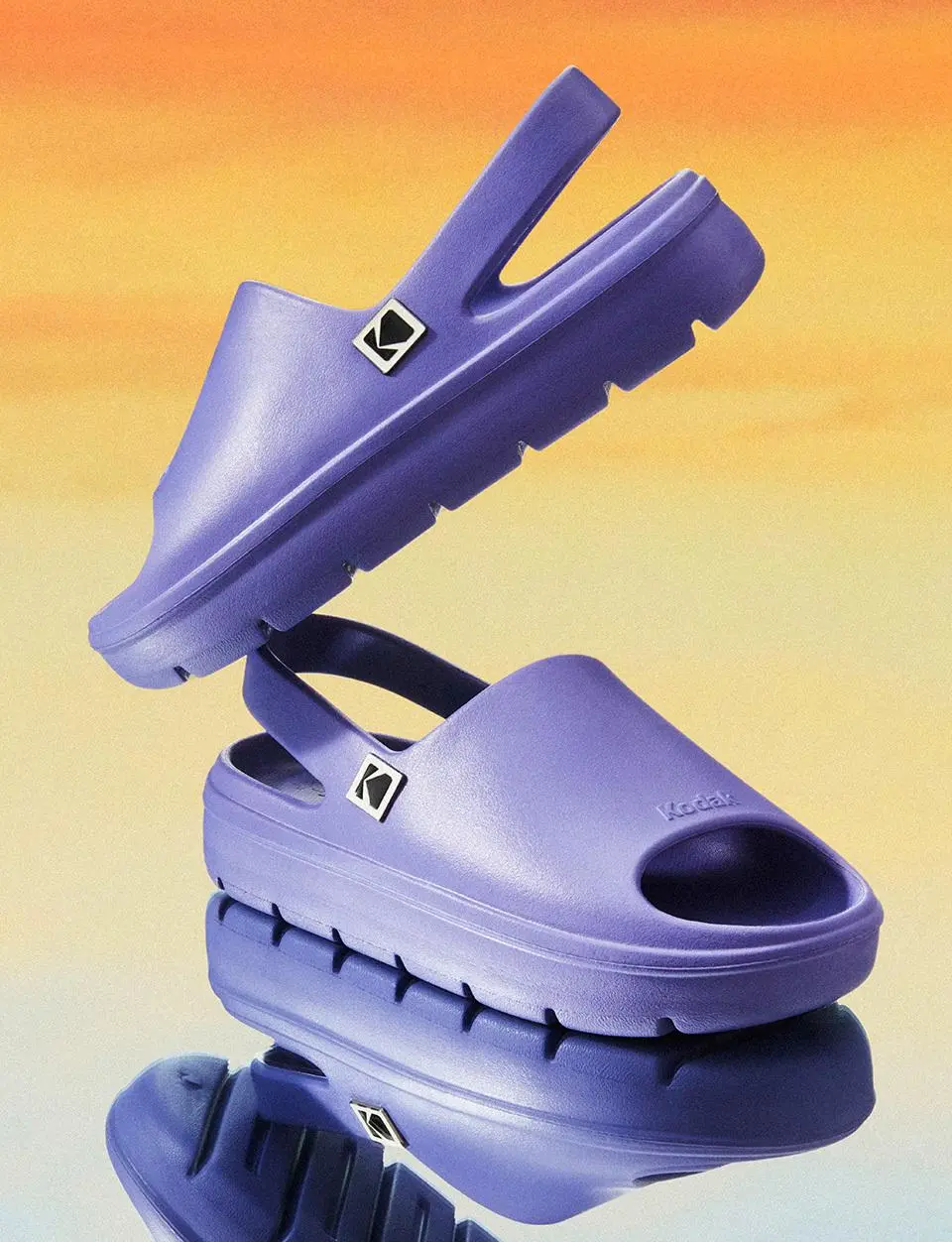 Camby Clog Slides [PURPLE]