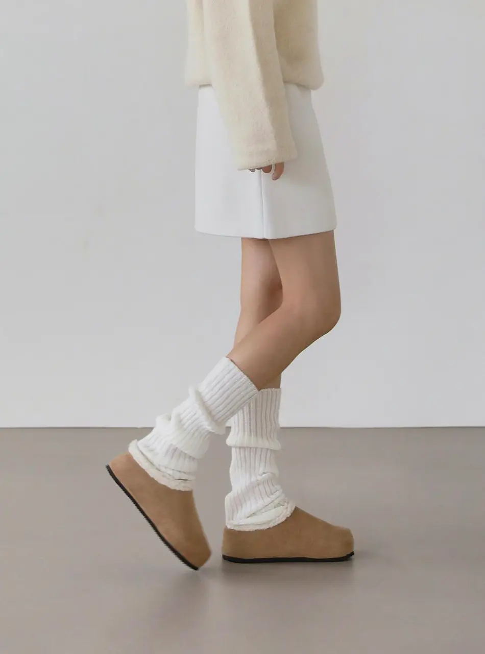 Harpers Faux Fur-Lined 4cm Slides