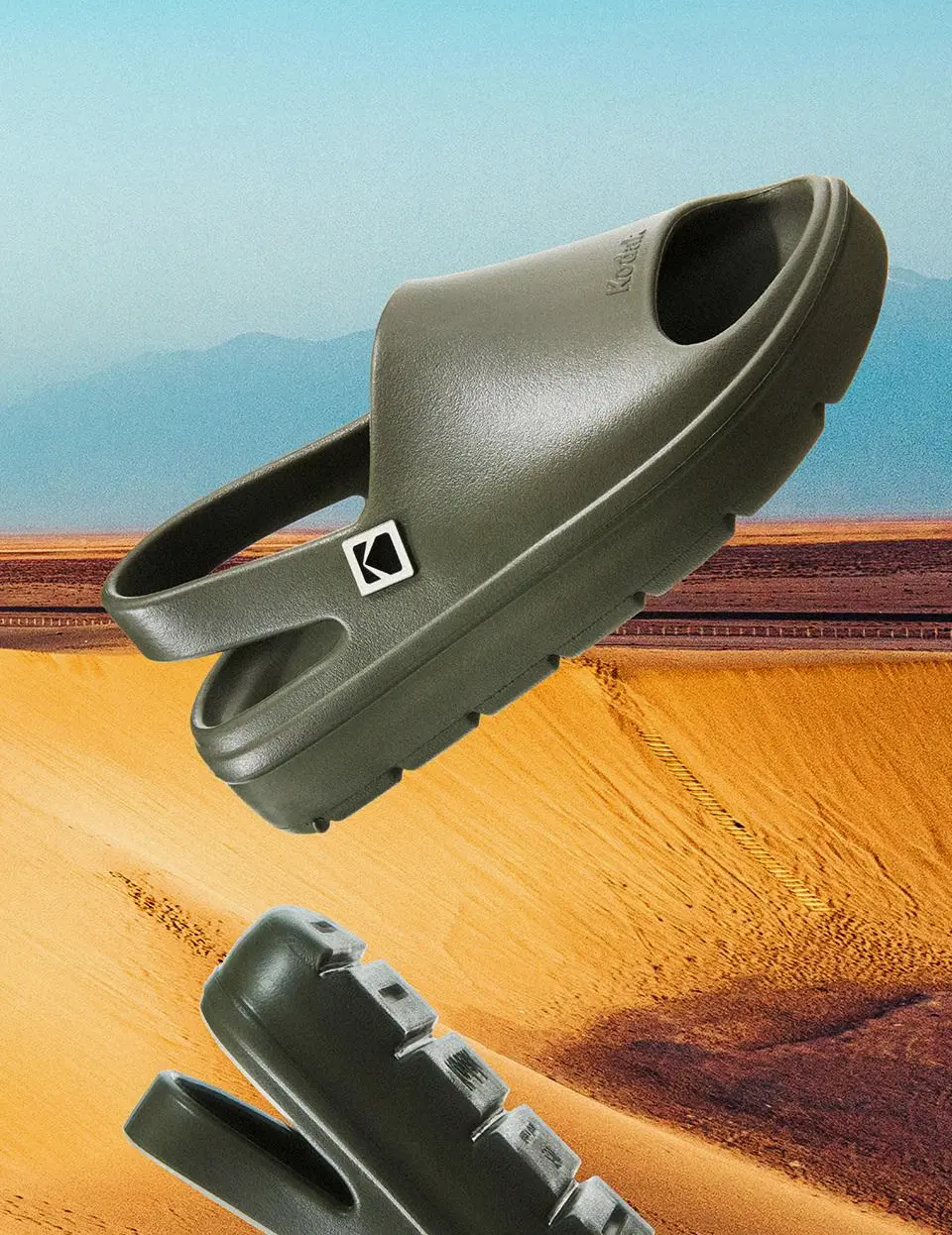 Cambi Clog Slides [KHAKI]