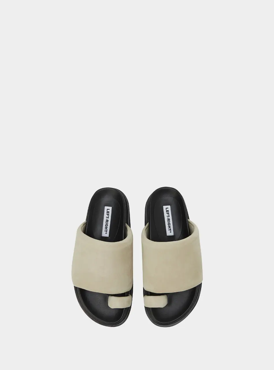 2 Strap Slipper_Beige