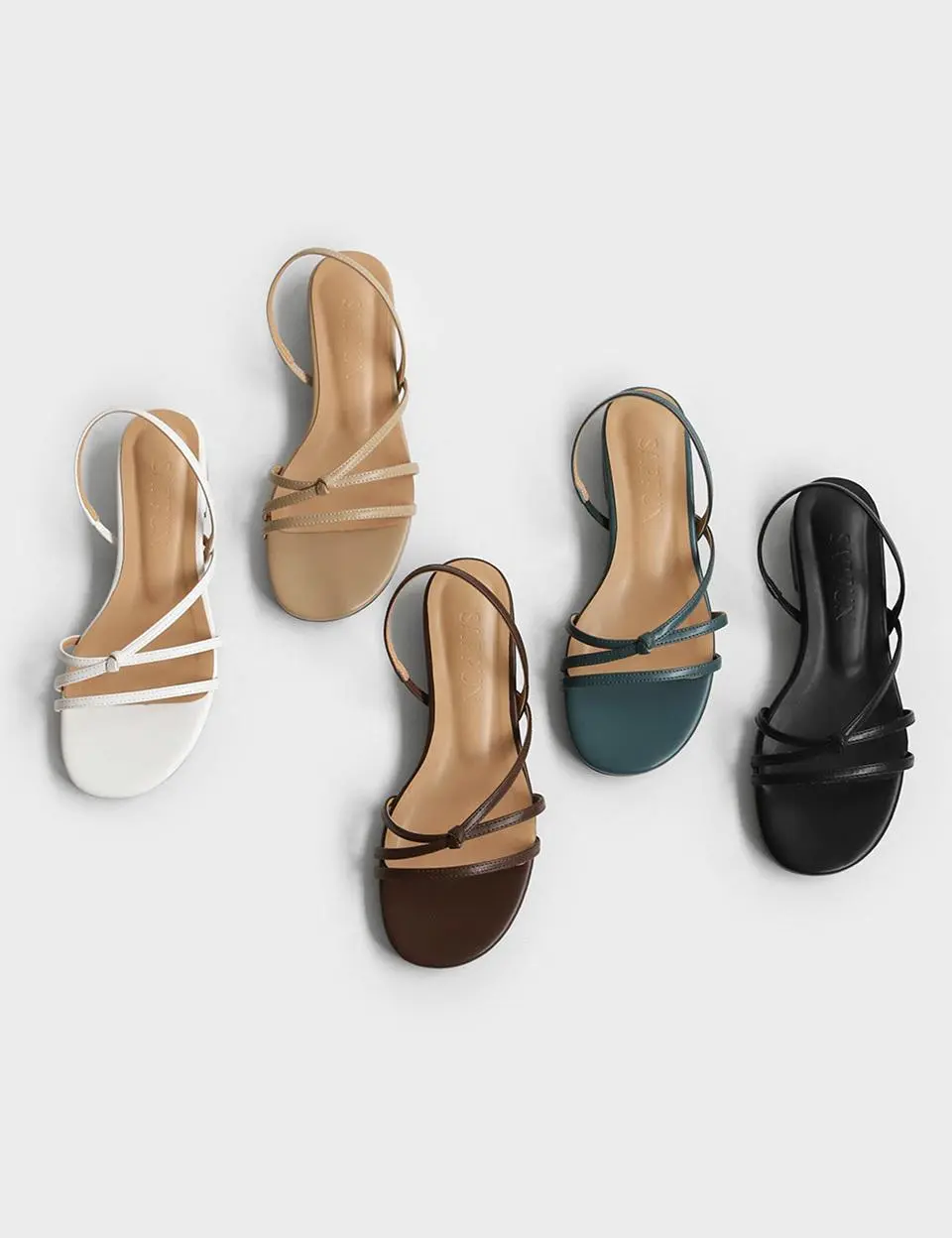 Raeline Round Strap Sandals (2cm)