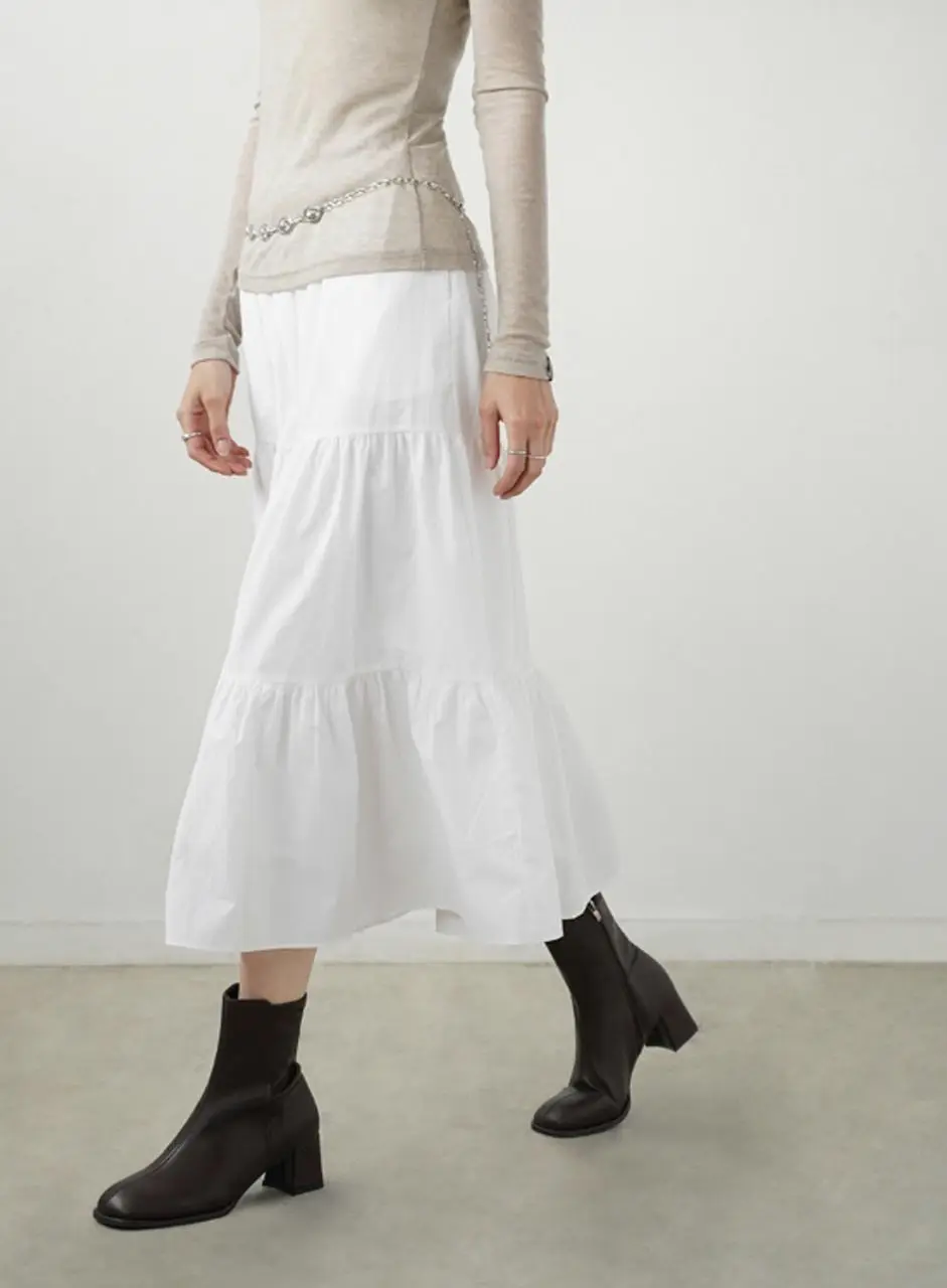 Stretchy Block Heel Ankle Boots (BSLTS4g851)