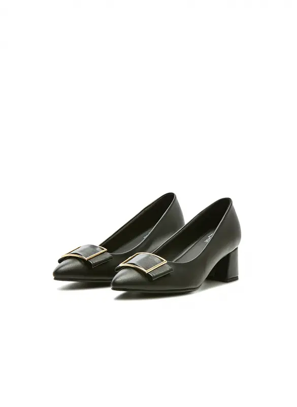 Gold Square Pointed Toe Siena