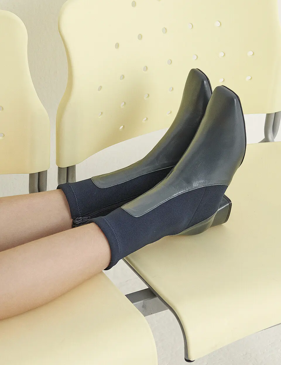 Two Parts Ankle Boots 6 Colors