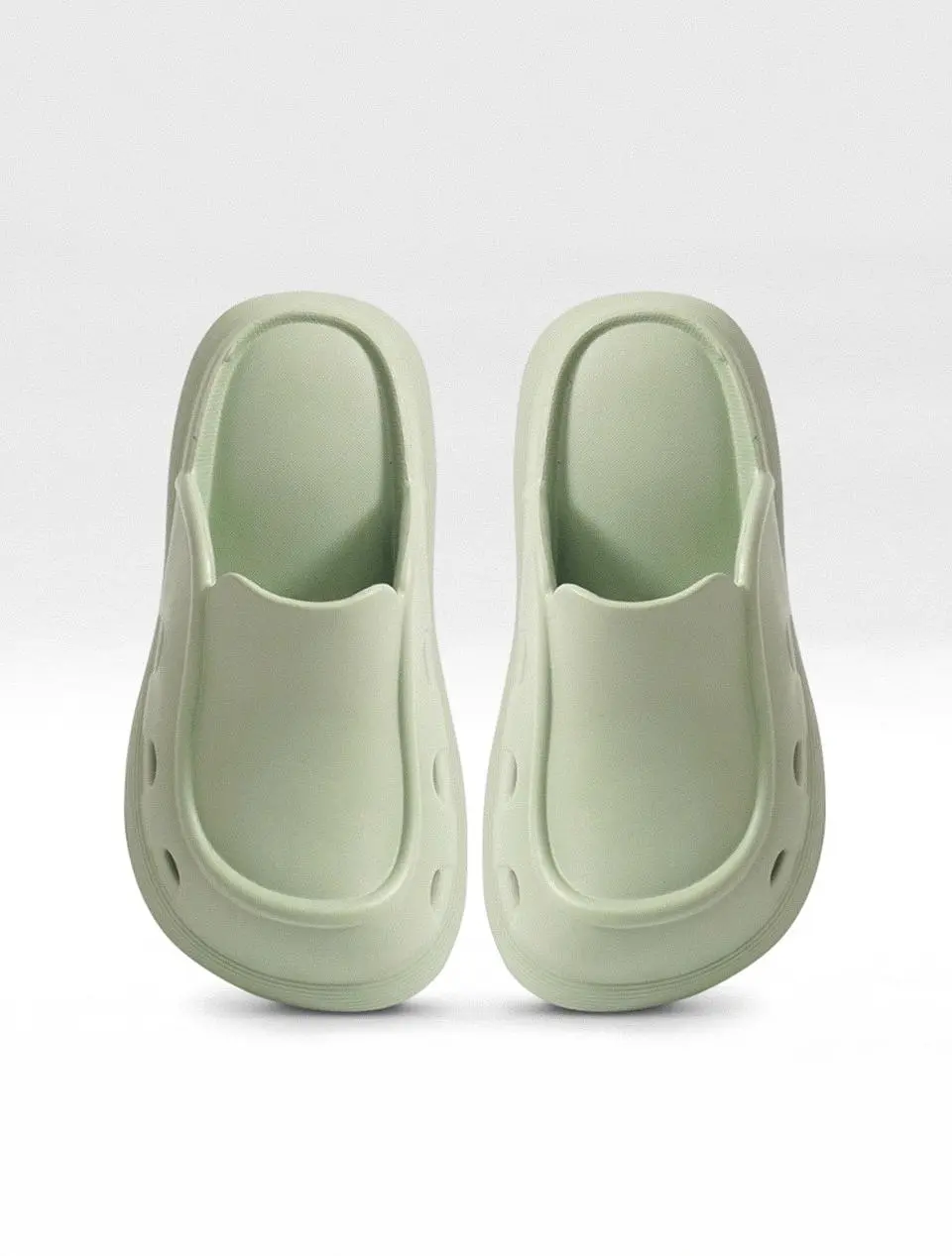 Square Clog Waterproof Slippers