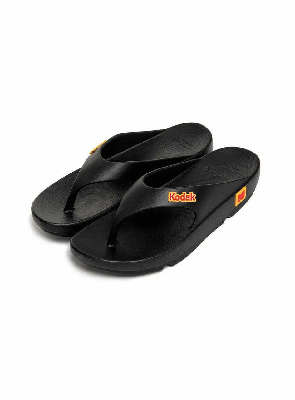 CODA Logo Flip-Flops [BLACK]