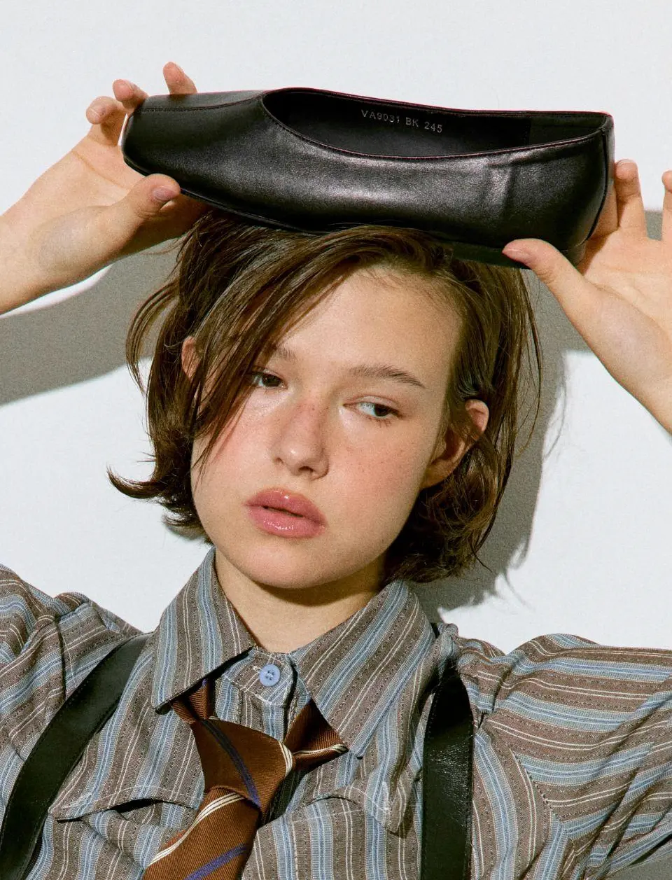 Zenne Square Toe 1.5cm Ballet Flat (VA9031)