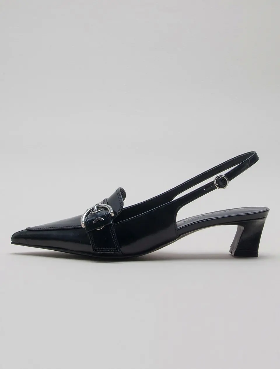 Buckle sling back 4cm Pumps (kw3017)