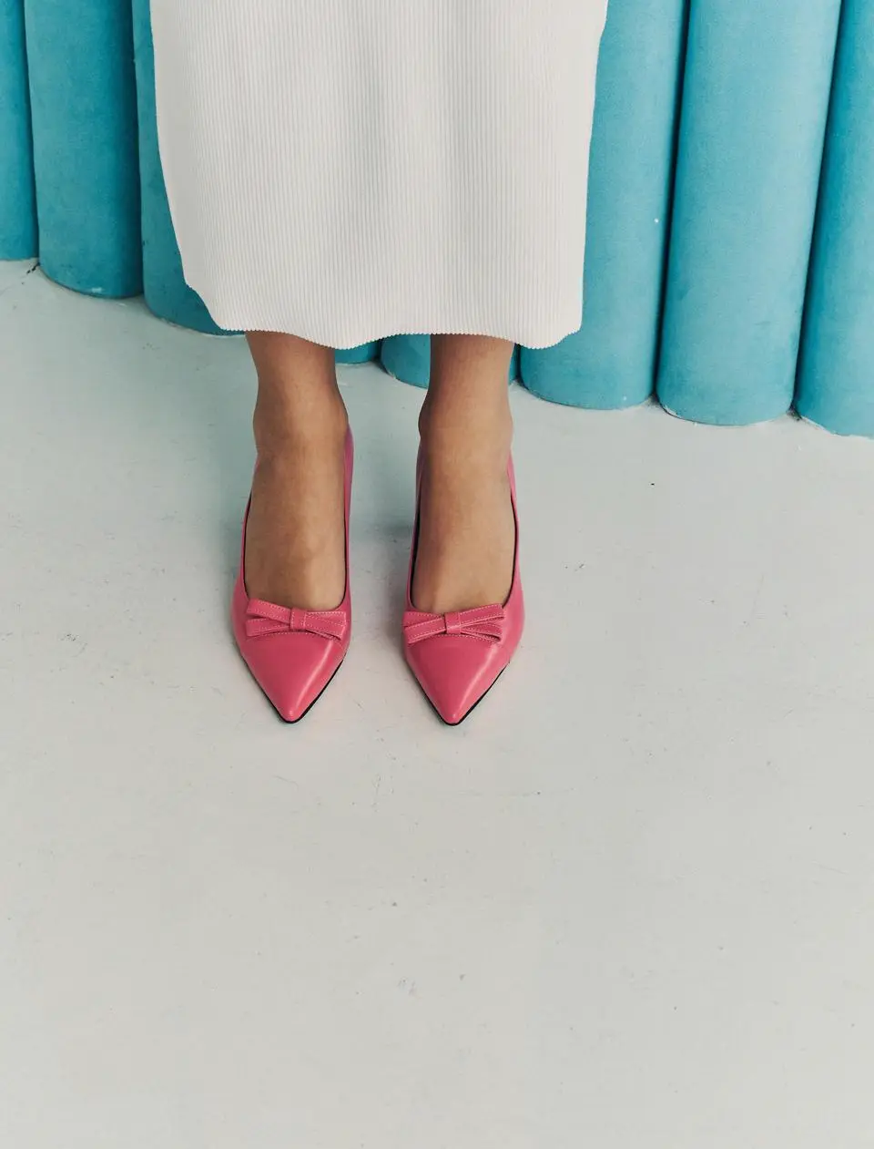 Stiletto Ribbon 6cm Pumps (LC304)