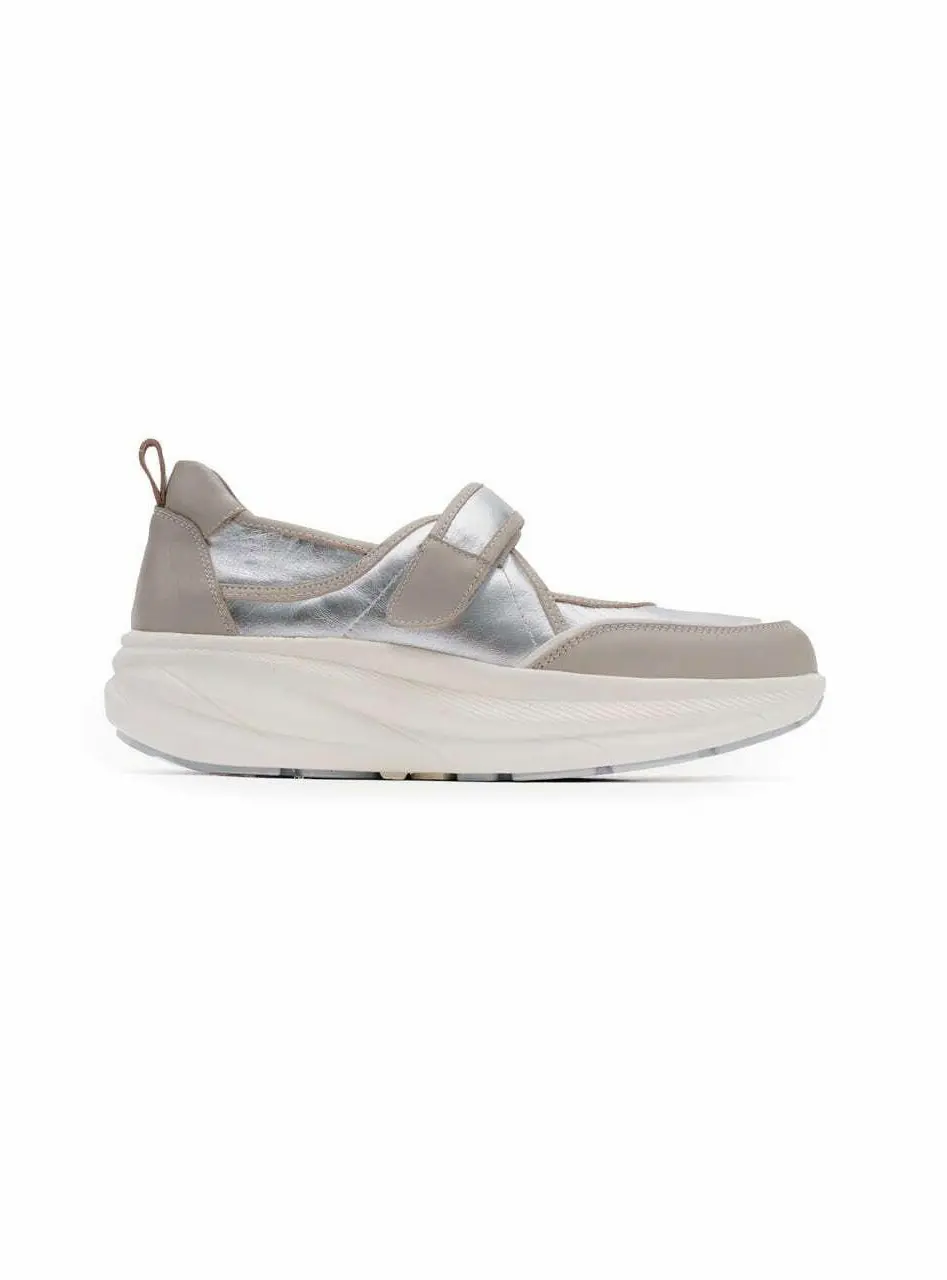 Tom McCann Sydney 01 Mary Jane Sneakers [Silver]