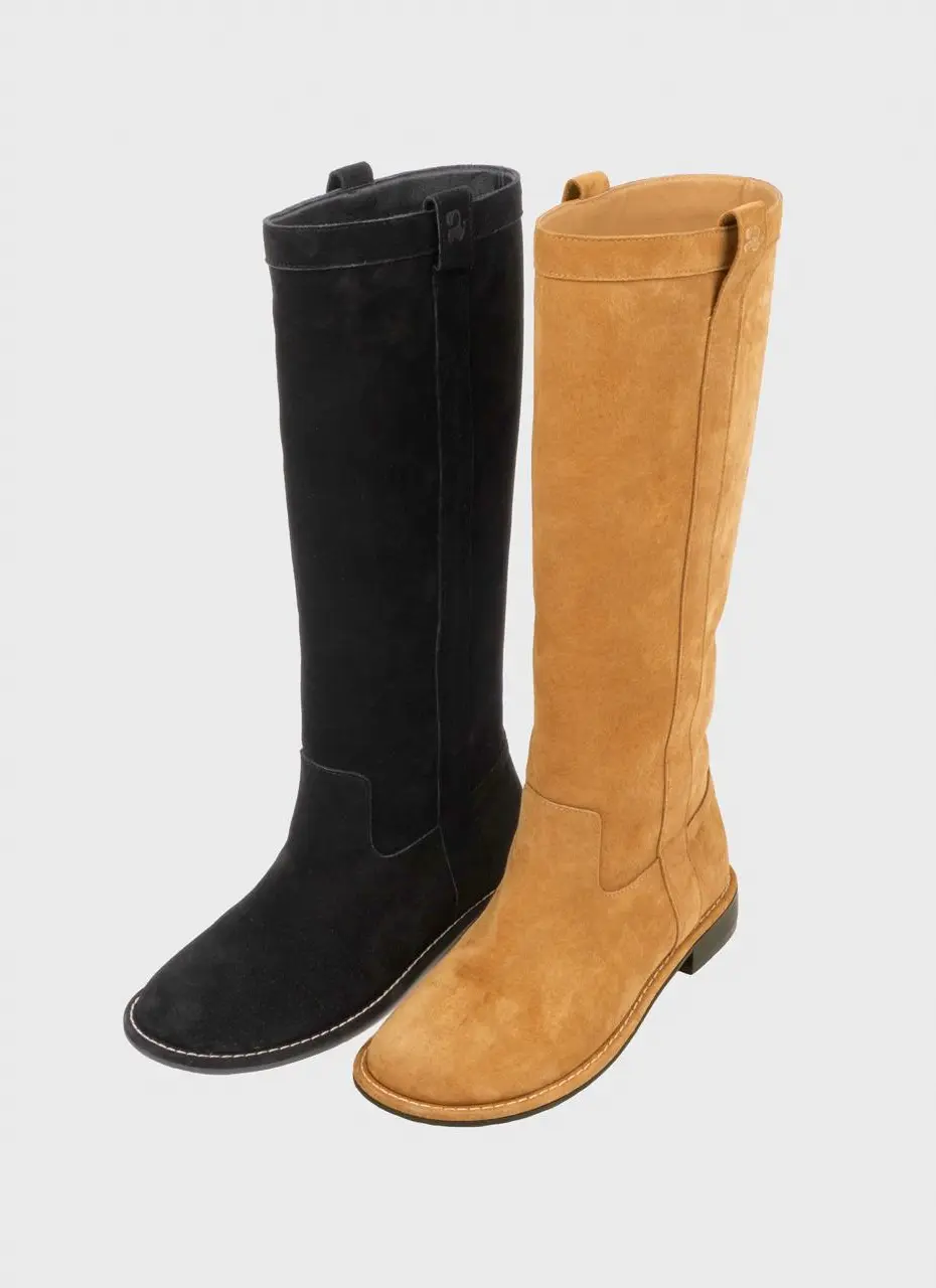 Suede Long Boots (att6018)