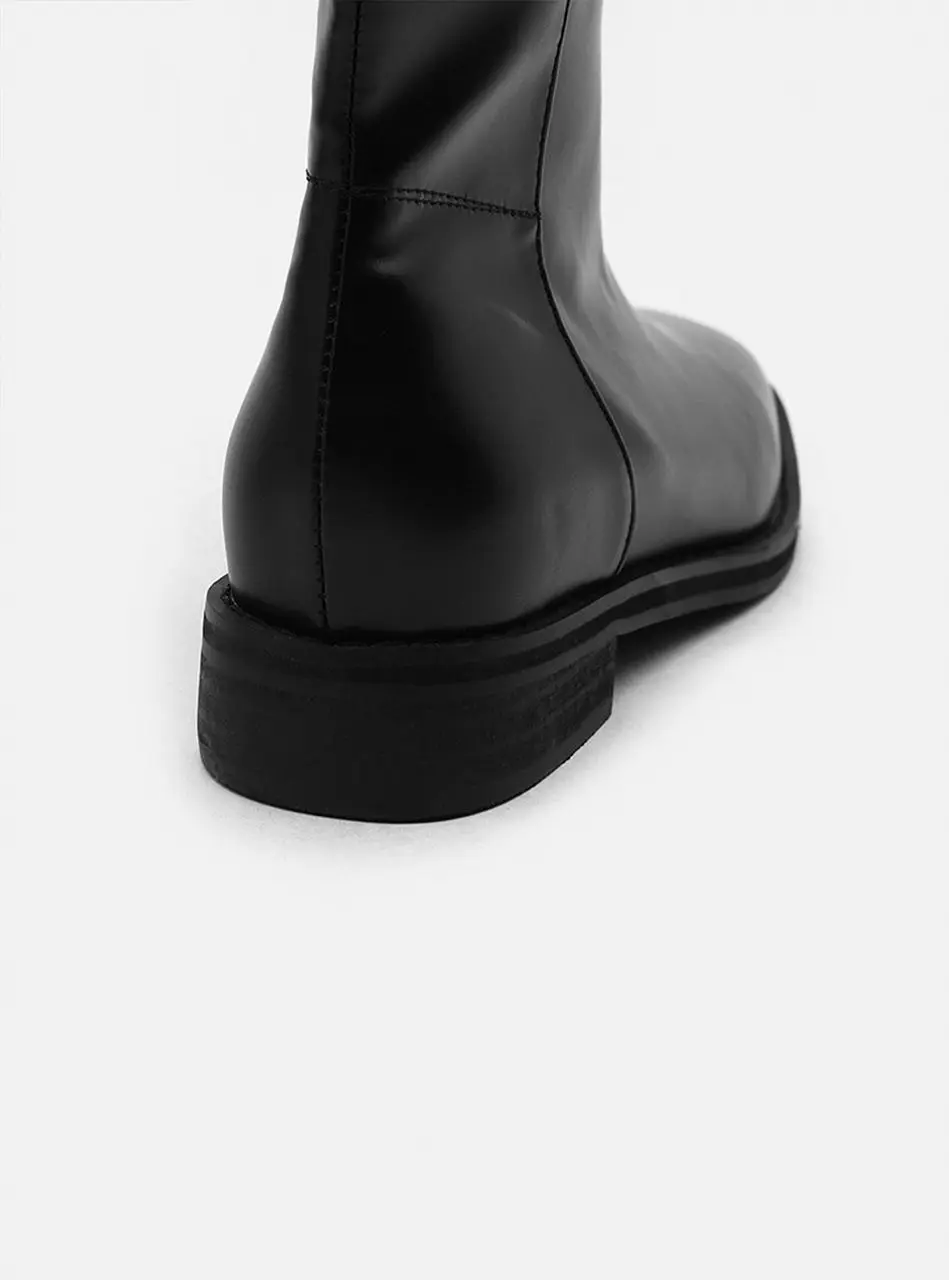 Eloui Square Long Boots (3cm)