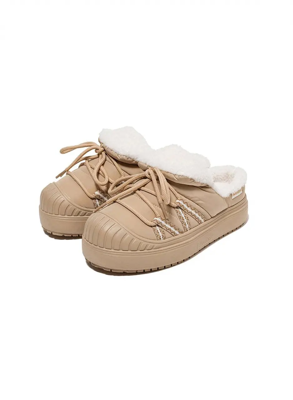 Brownie Hug Slides [Beige Green]