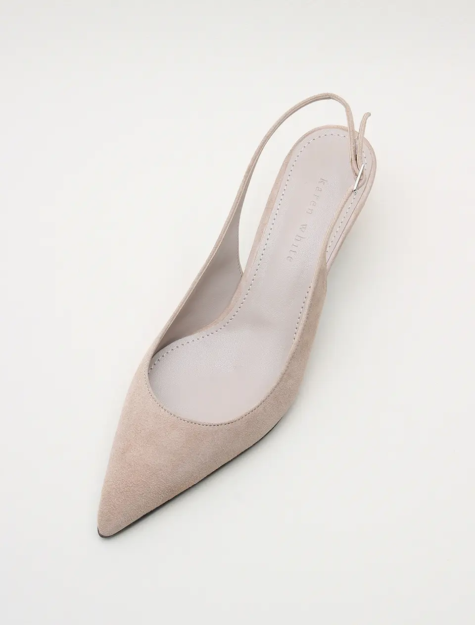 Plain Slingback Shoes_5cm