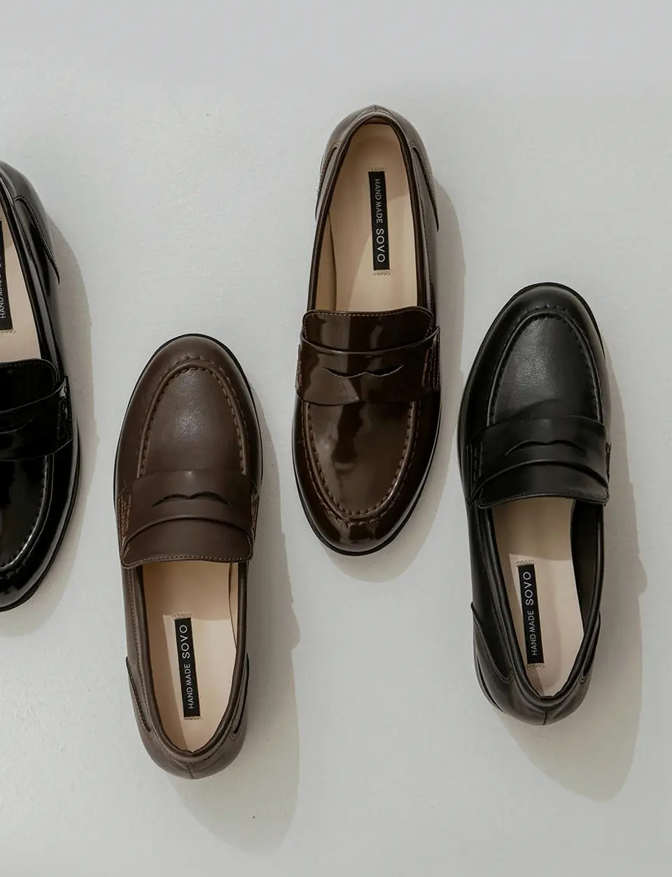 Inez Mannish Penny Loafer 3cm