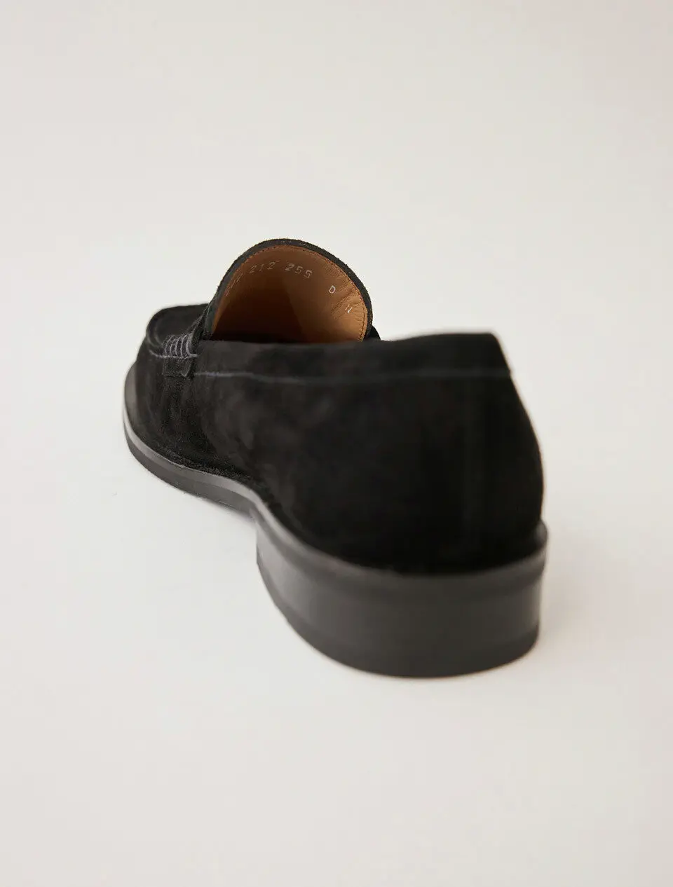 Vintage Penny Loafer_Suede Black