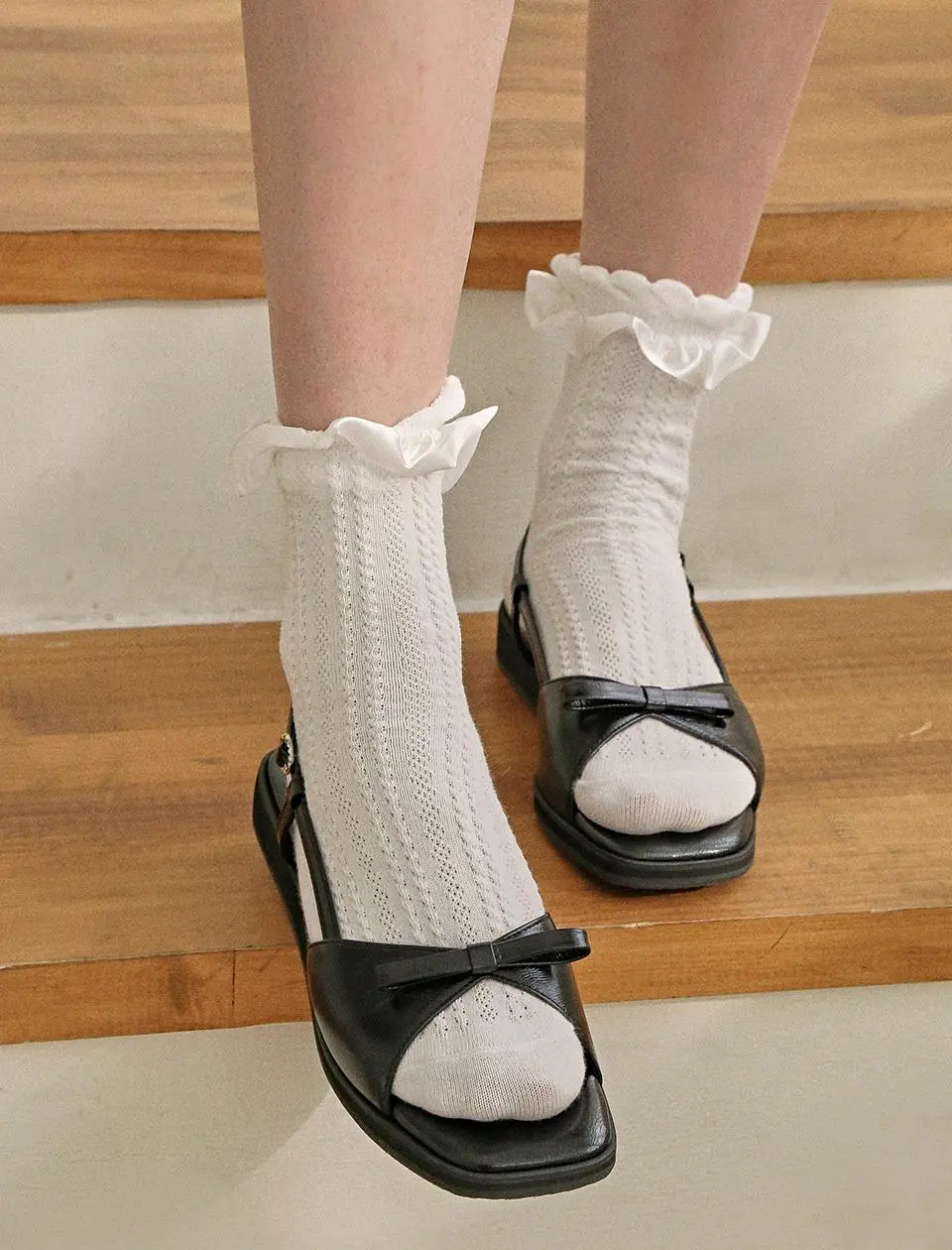 1933 Pion Ribbon Platform Sandals_2cm