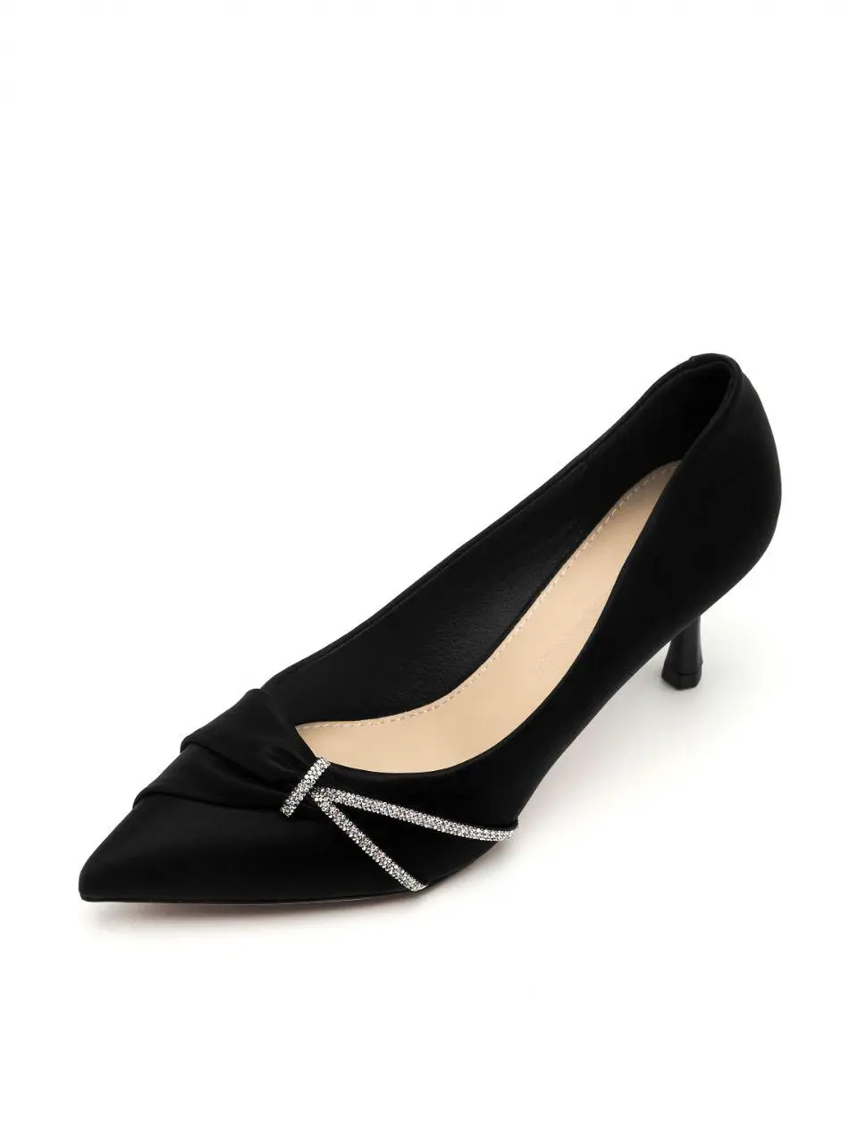 Loren Ribbon 7cm High Heels Pumps (VS9031)