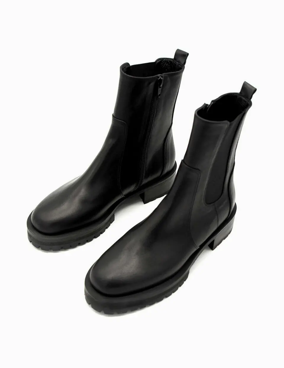 Thick Sole Chelsea Boots 4colors