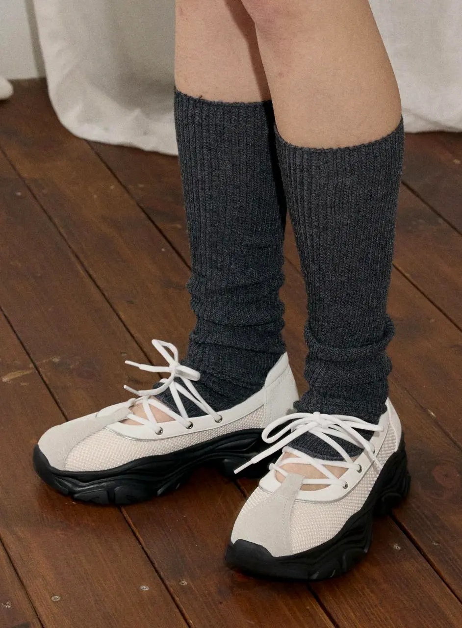 [BAY] Mesh Platform Sneakers (JLSO5E212BK)