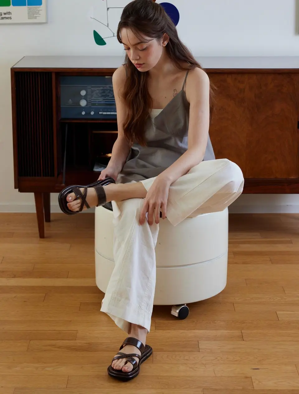 Round Toe Cushioning Flip-Flop 6color