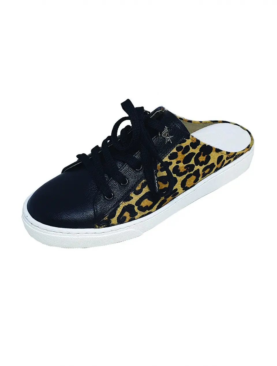 Leopard Combi Bloafer Sneakers [Black] (DMP 1947 KBK)